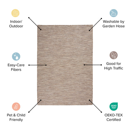 Tapis Nourison Positano Casual Moderne Intérieur/Extérieur