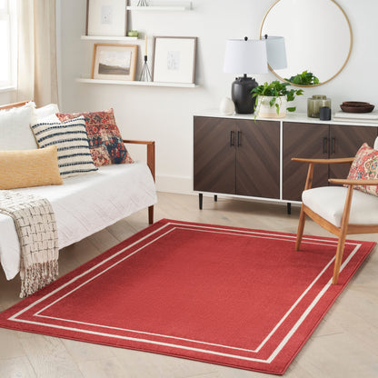 Tapis d'intérieur/extérieur uni Nourison Sandy