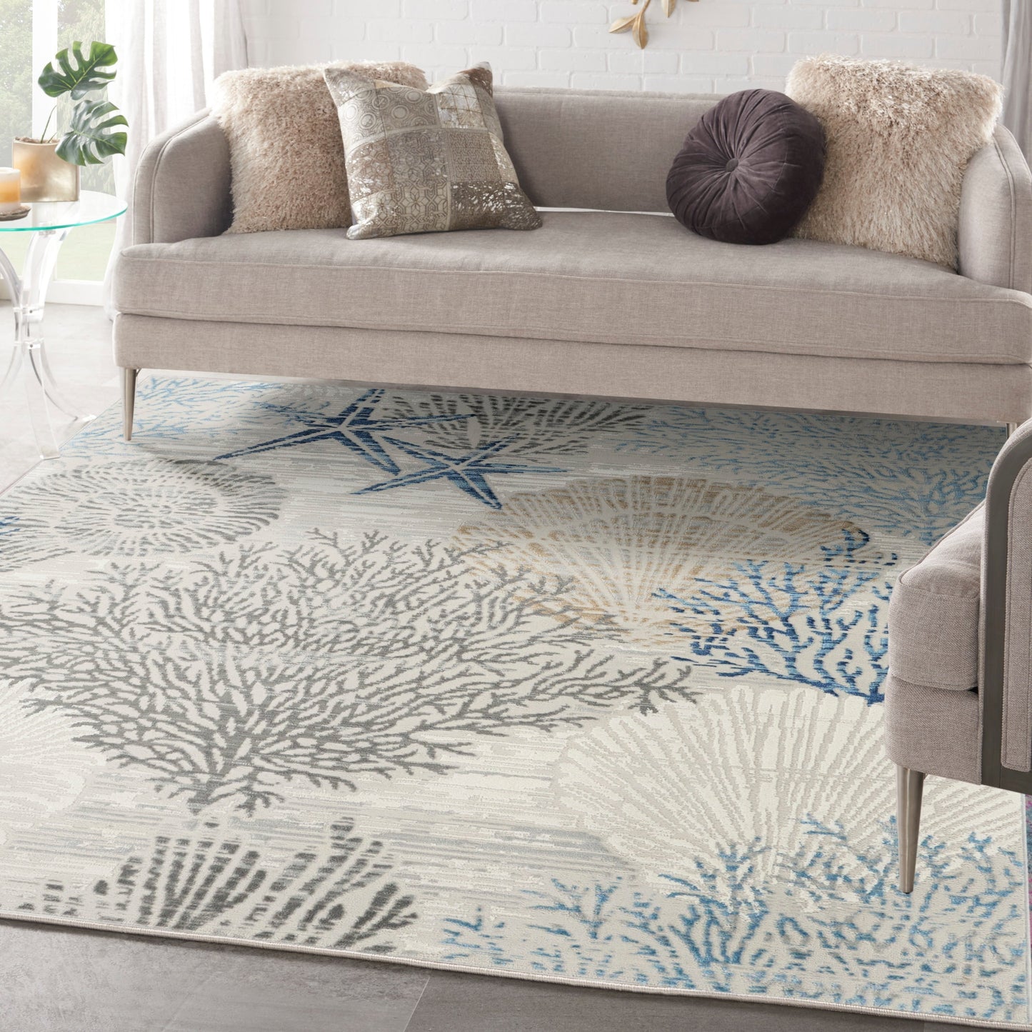 Tapis d'intérieur Nourison Seaside Nature
