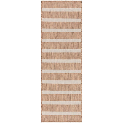 Tapis rayé d'intérieur/extérieur Nourison Selerno.