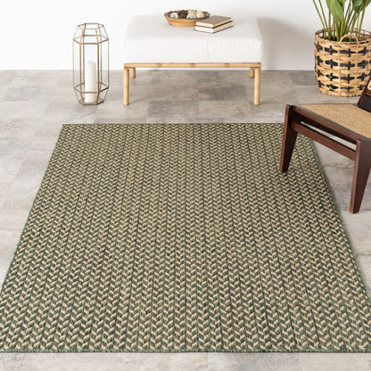 Tapis d'intérieur/extérieur à chevrons Nuloom Camryn