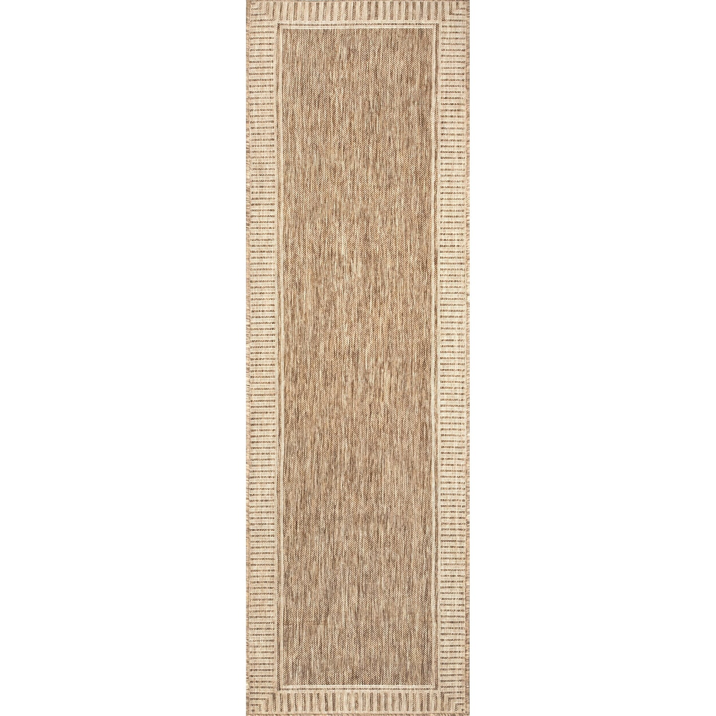 Tapis d'intérieur/extérieur Nuloom Leah Classic à bordures