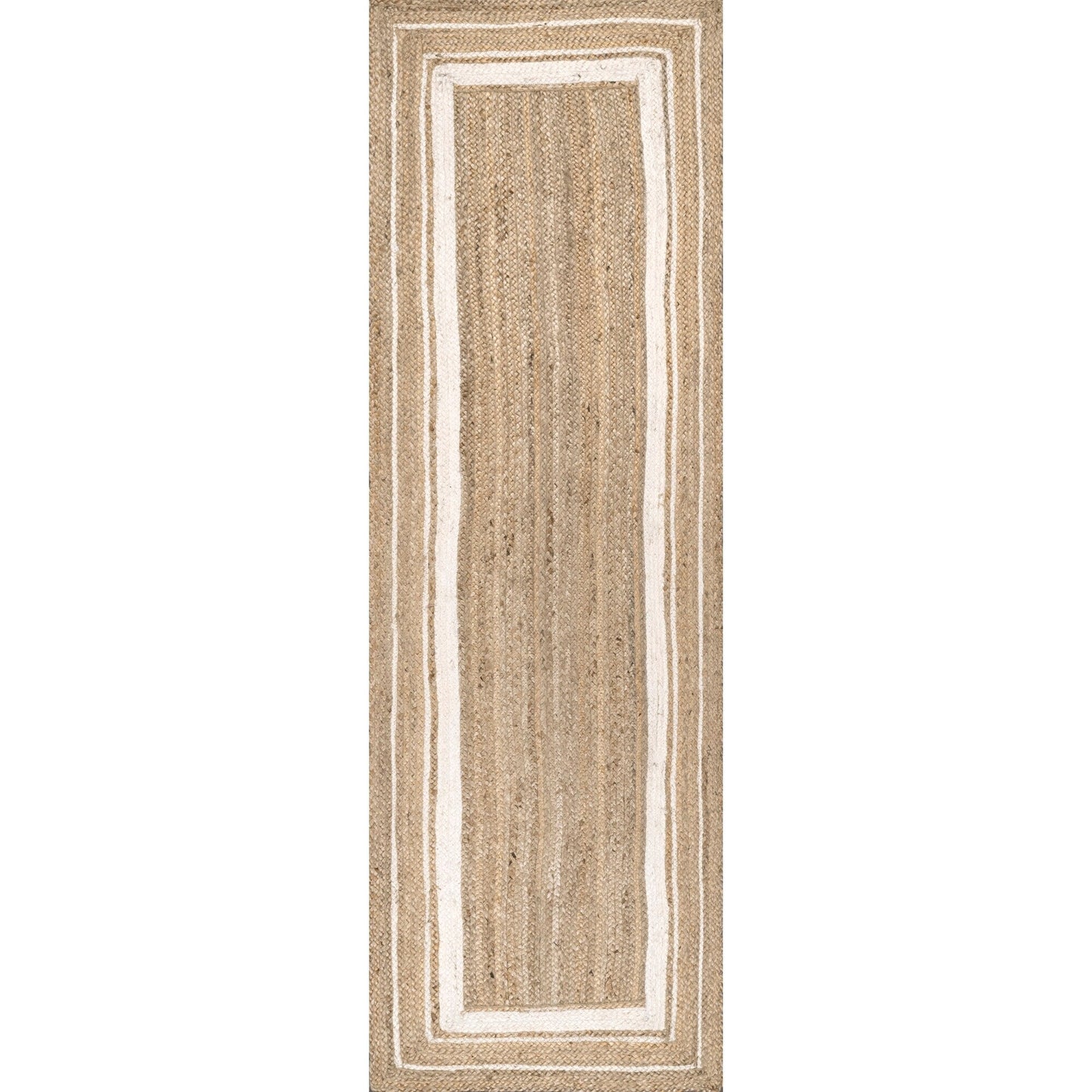 Tapis de sol Nuloom Rikki Coastal en jute tressé