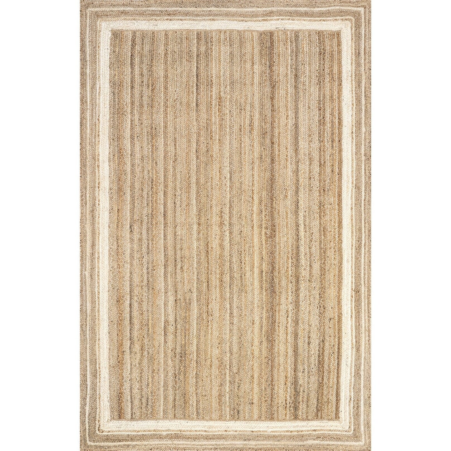 Tapis de sol Nuloom Rikki Coastal en jute tressé