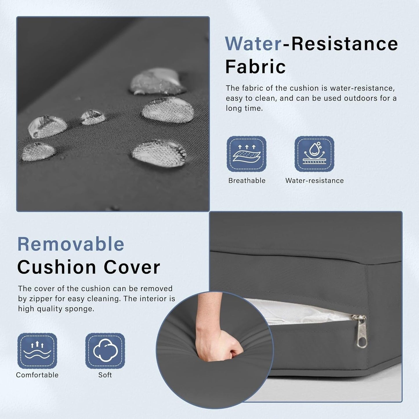 Ensemble de salon de jardin Nuon 4/5 pièces en osier avec auvent par Havenside Home