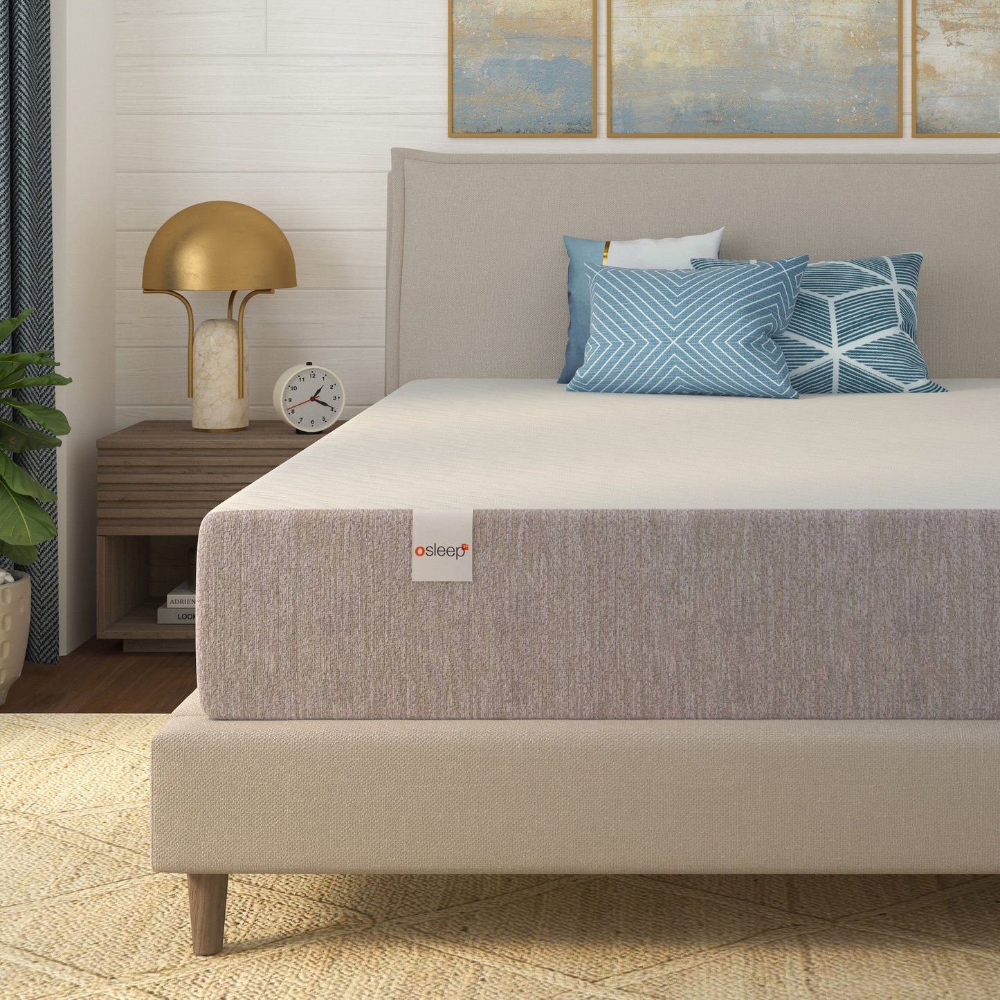 Matelas Select Luxury en mousse à mémoire de forme gel de 12 pouces, fermeté moyenne