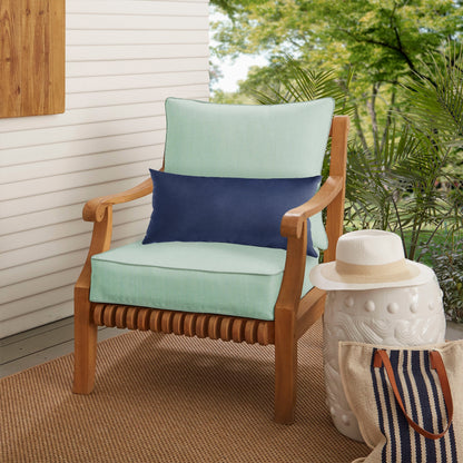 Ensemble coussin et coussin de chaise Oakley Sunbrella Solid pour intérieur/extérieur