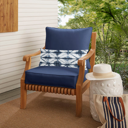 Ensemble coussin et coussin de chaise Oakley Sunbrella Solid pour intérieur/extérieur