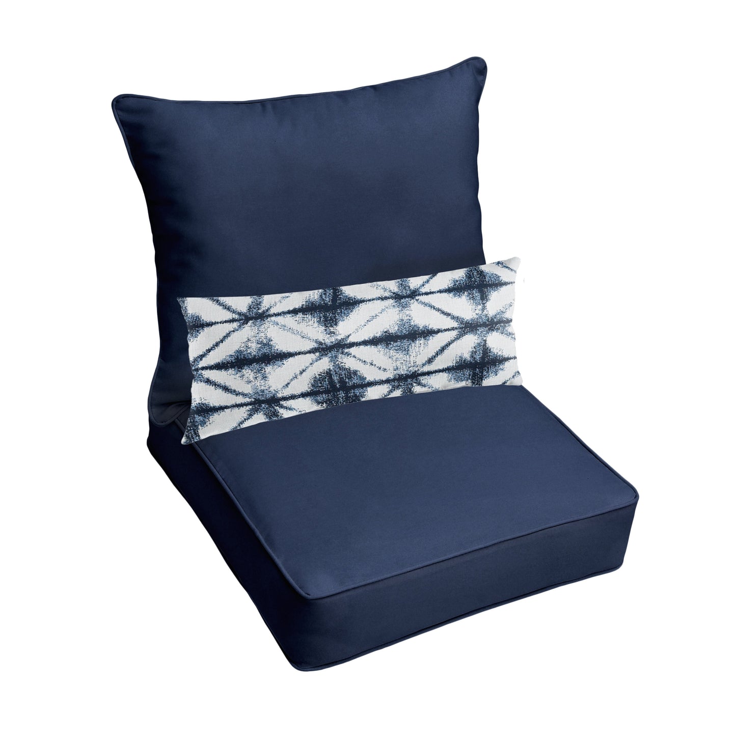 Ensemble coussin et coussin de chaise Oakley Sunbrella Solid pour intérieur/extérieur