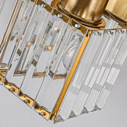 Luminaires de salle de bain Ora Modern en cristal à intensité variable sur miroir Glam Vanity Lights