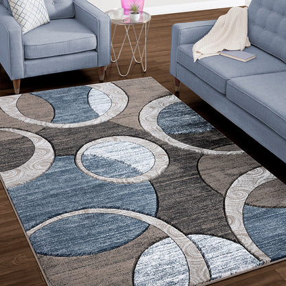 Tapis Orelsi Collection Cercles Géométriques Abstraits
