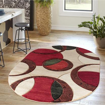 Tapis Orelsi Collection Cercles Géométriques Abstraits