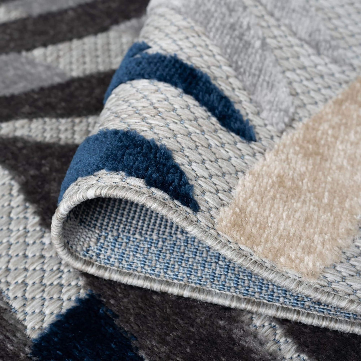 Tapis d'intérieur/extérieur à motif floral côtier Origin.