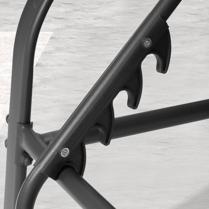 Chaise longue d'extérieur réglable avec coussin pour patio, plage, piscine