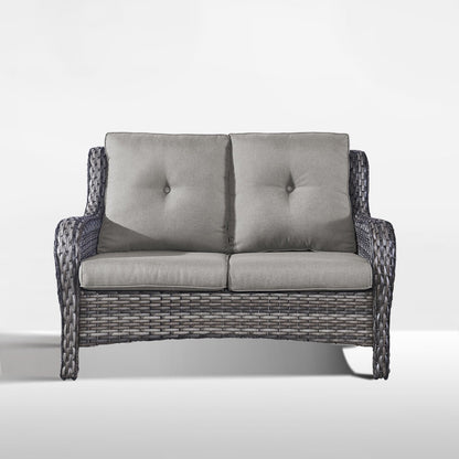 Ensemble de canapés d'extérieur en osier et en rotin Gymojoy