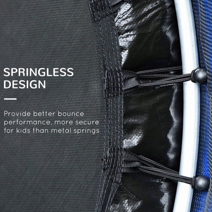 Trampoline Outsunny pour enfants de 1,5 m de diamètre avec filet, pour l'intérieur et l'extérieur, de 3 à 6 ans