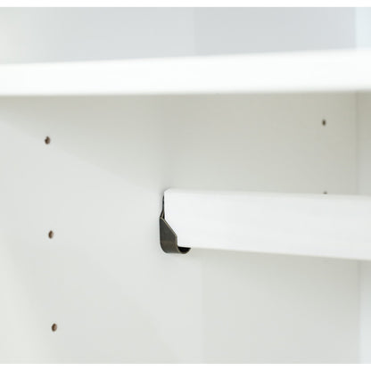 Armoire penderie Cosmo 3 portes 100 % bois massif de Palace Imports avec portes en bois massif ou en miroir