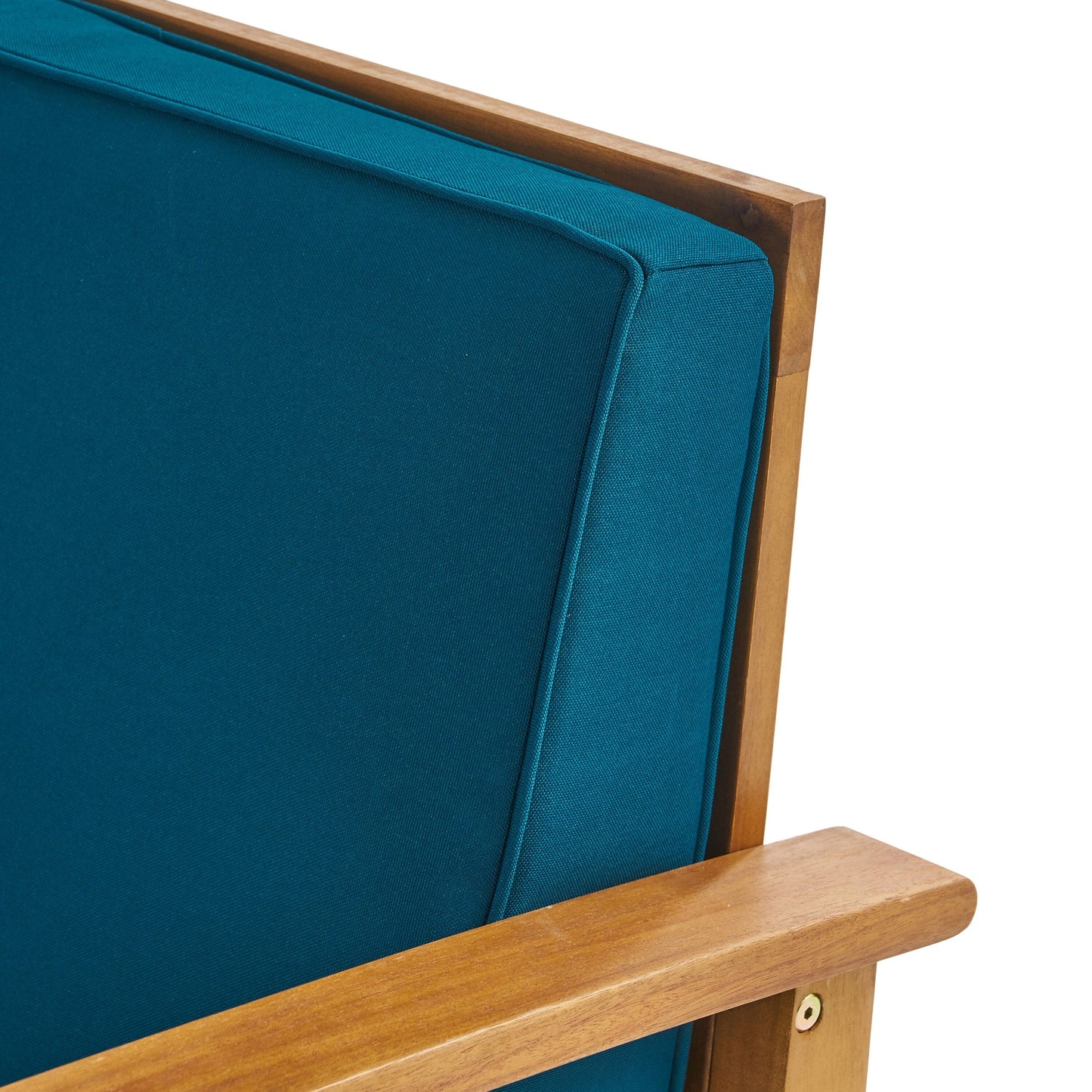 Ensemble de salon de jardin Perla en bois d'acacia, 7 pièces, par Christopher Knight Home