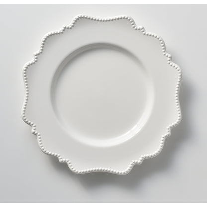 Assiette plate Pinpoint blanche Red Vanilla 11 (lot de 6)
