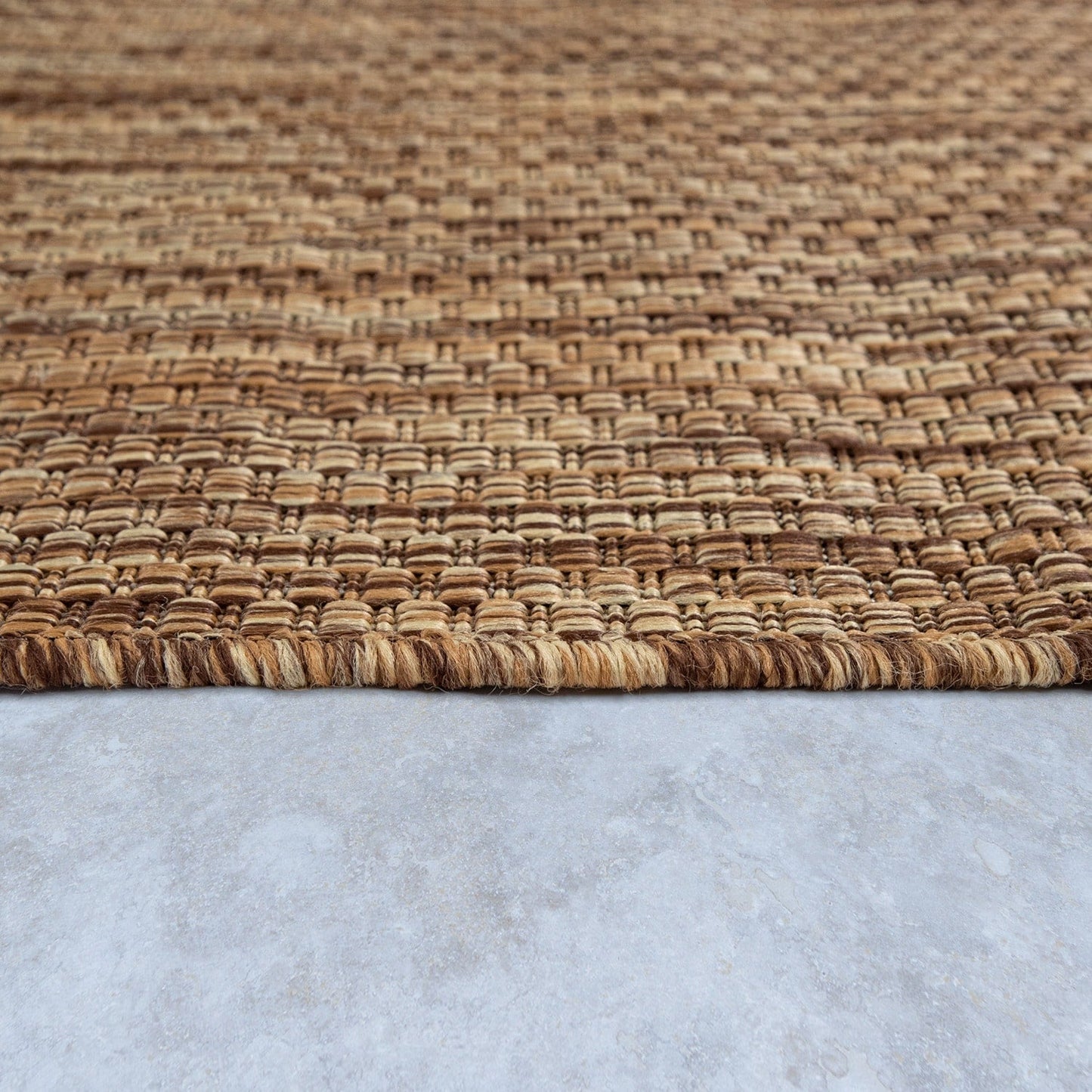 Tapis d'extérieur imperméable à motifs variés pour terrasse
