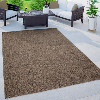 Tapis d'extérieur imperméable à motifs variés pour terrasse