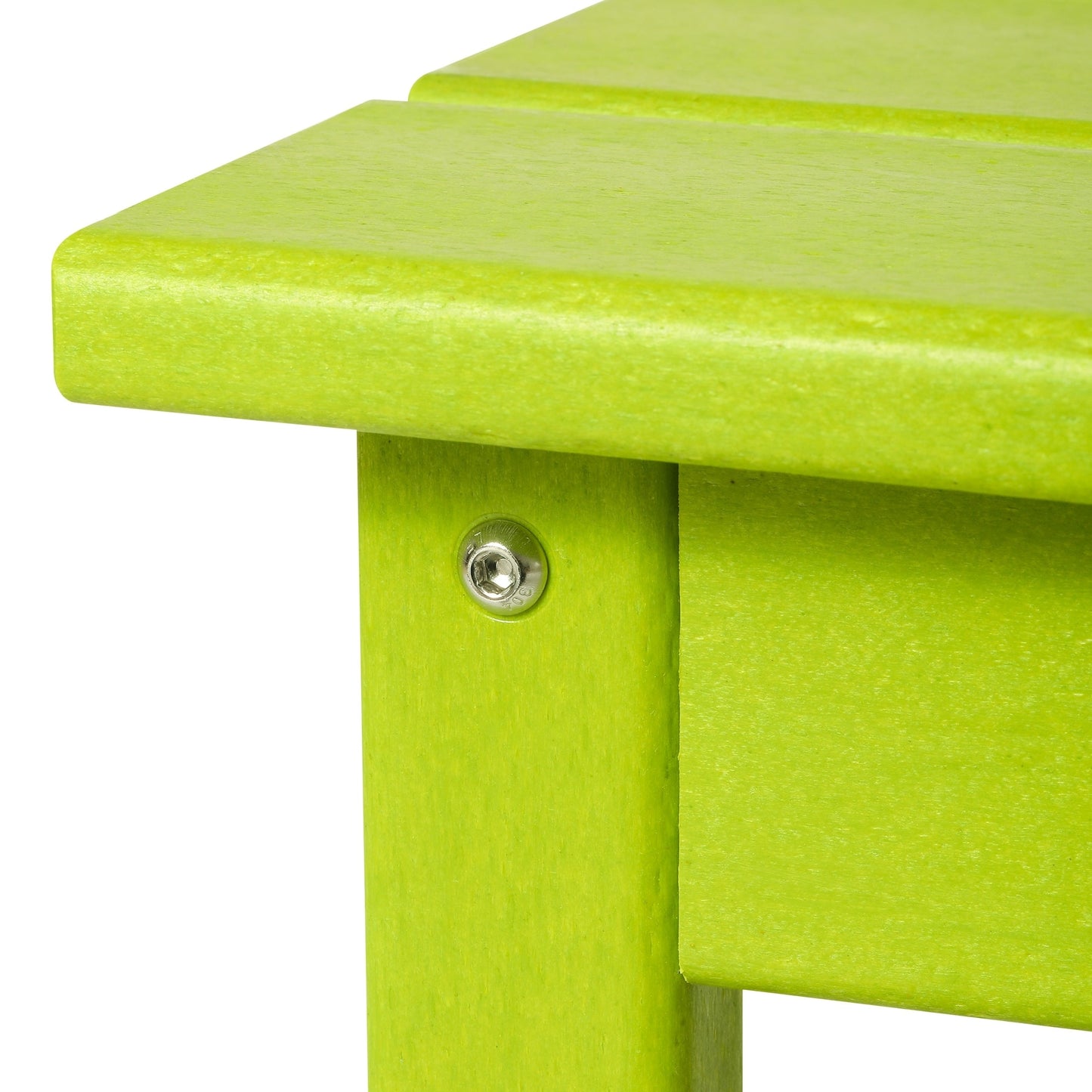 Table basse rectangulaire d'extérieur Polytrends Laguna en PEHD, toutes saisons