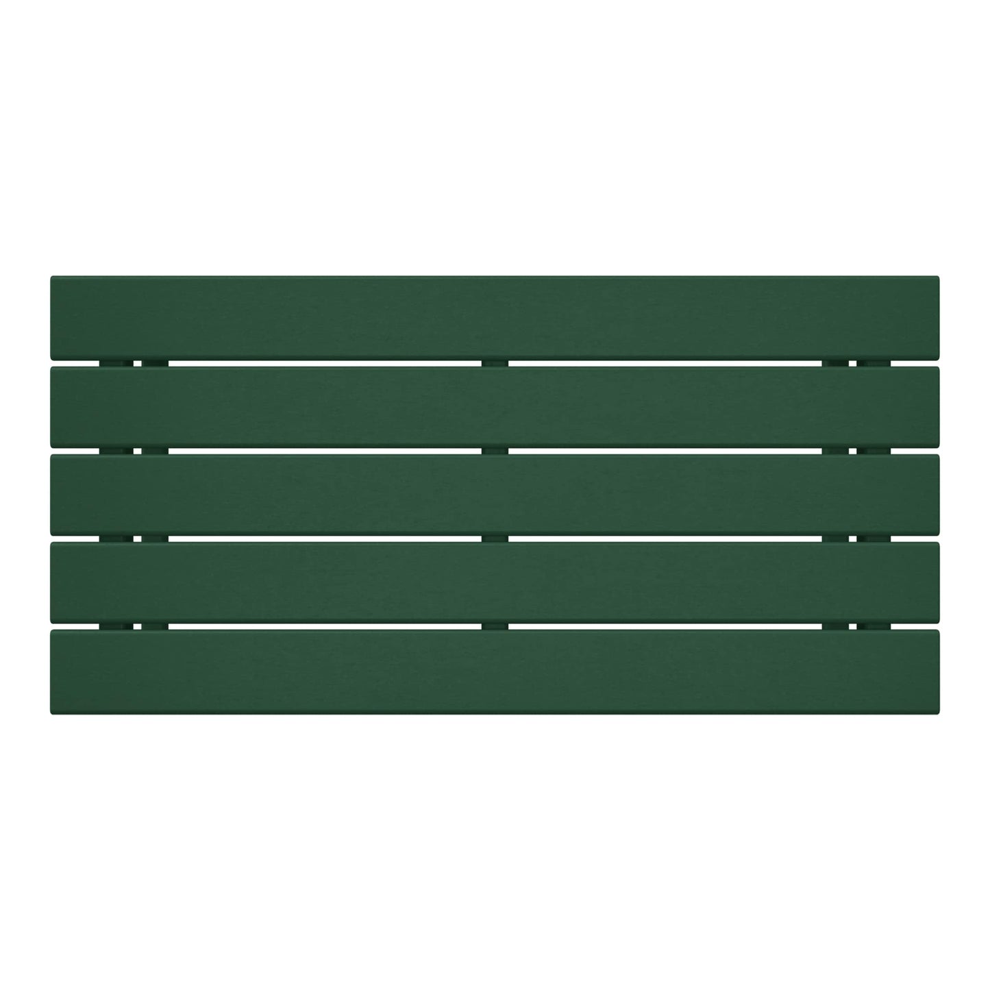 Table basse rectangulaire d'extérieur Polytrends Laguna en PEHD, toutes saisons