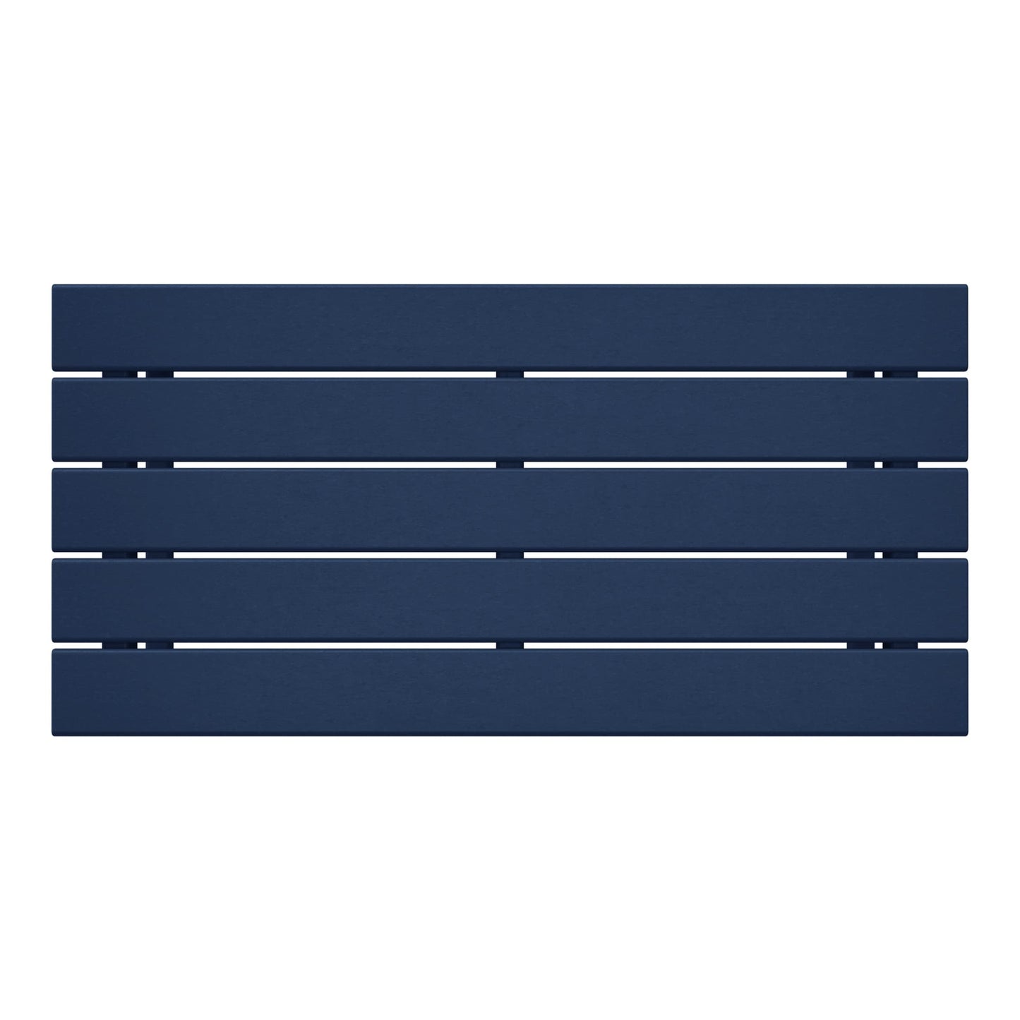 Table basse rectangulaire d'extérieur Polytrends Laguna en PEHD, toutes saisons