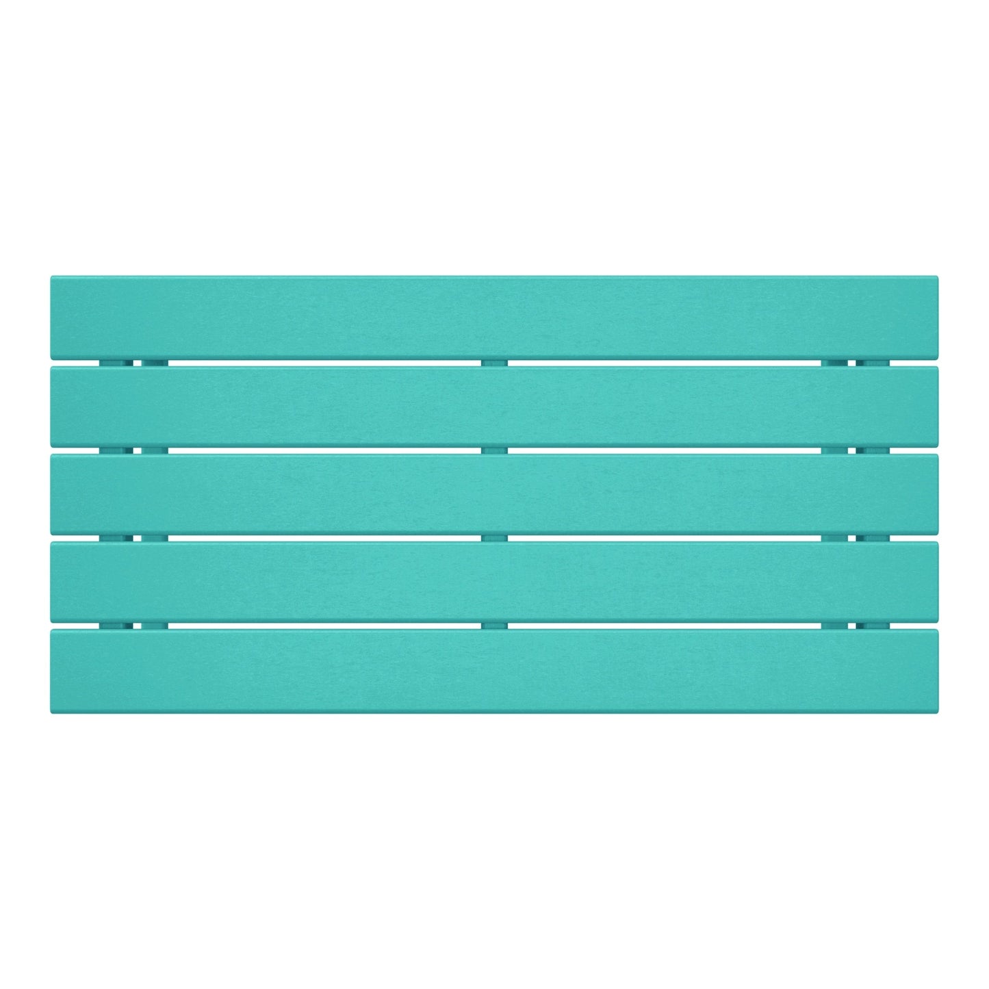 Table basse rectangulaire d'extérieur Polytrends Laguna en PEHD, toutes saisons