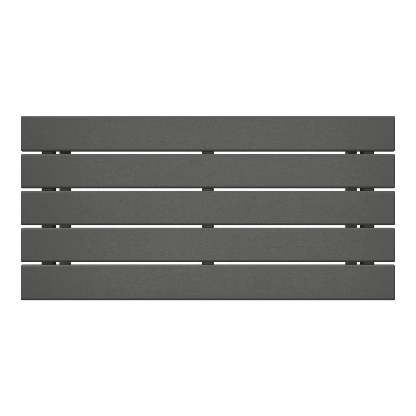 Table basse rectangulaire d'extérieur Polytrends Laguna en PEHD, toutes saisons