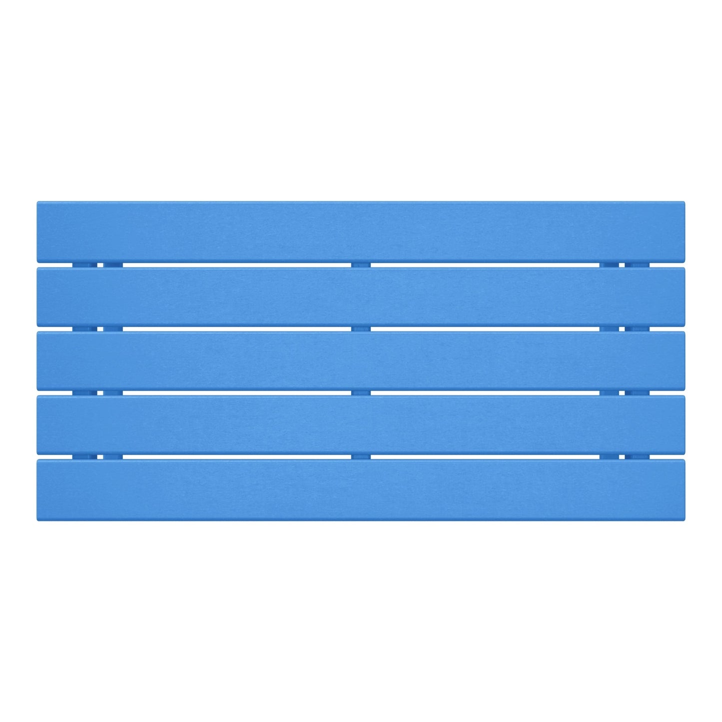 Table basse rectangulaire d'extérieur Polytrends Laguna en PEHD, toutes saisons