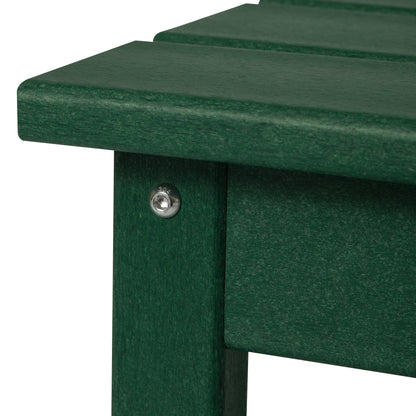 Table basse rectangulaire d'extérieur Polytrends Laguna en PEHD, toutes saisons