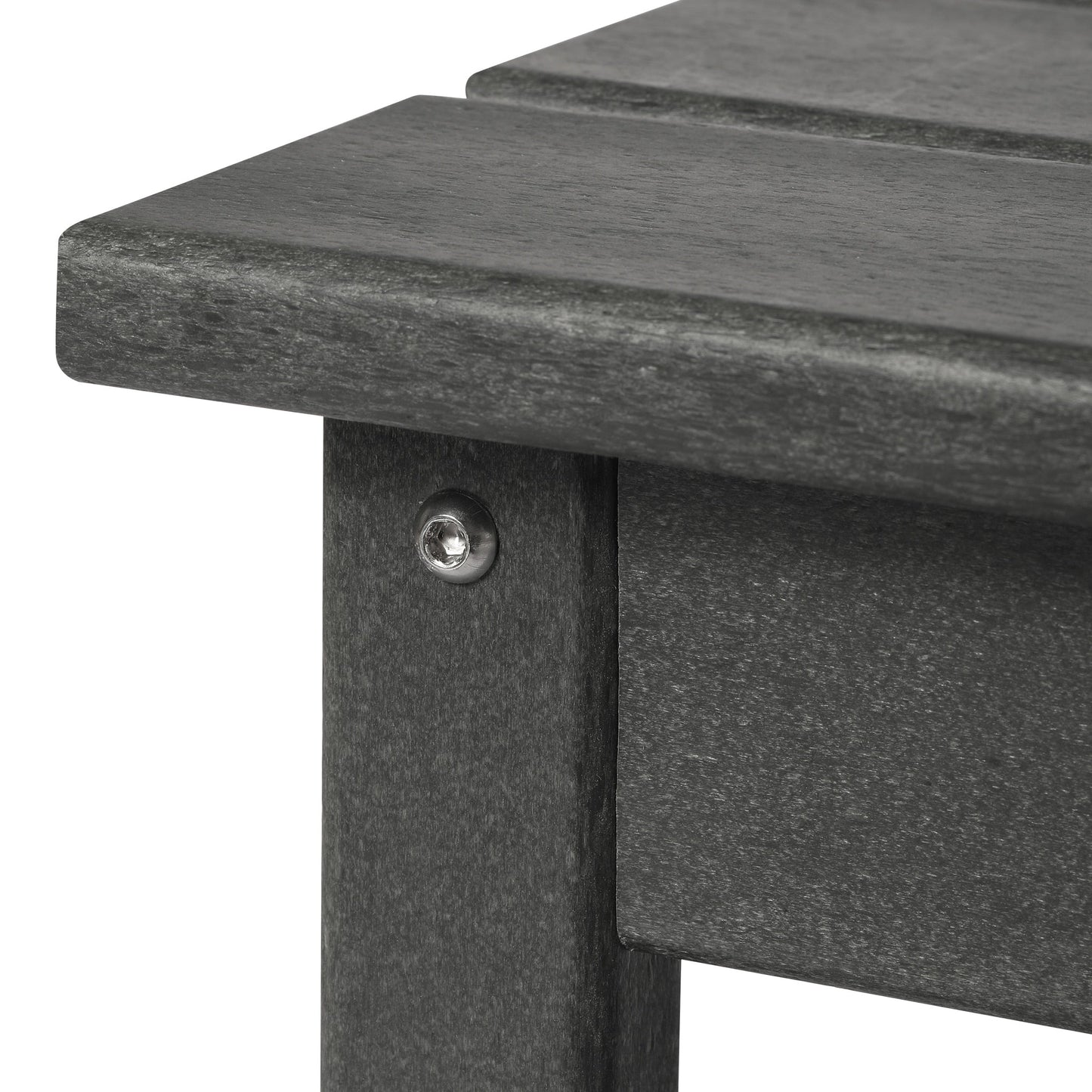 Table basse rectangulaire d'extérieur Polytrends Laguna en PEHD, toutes saisons