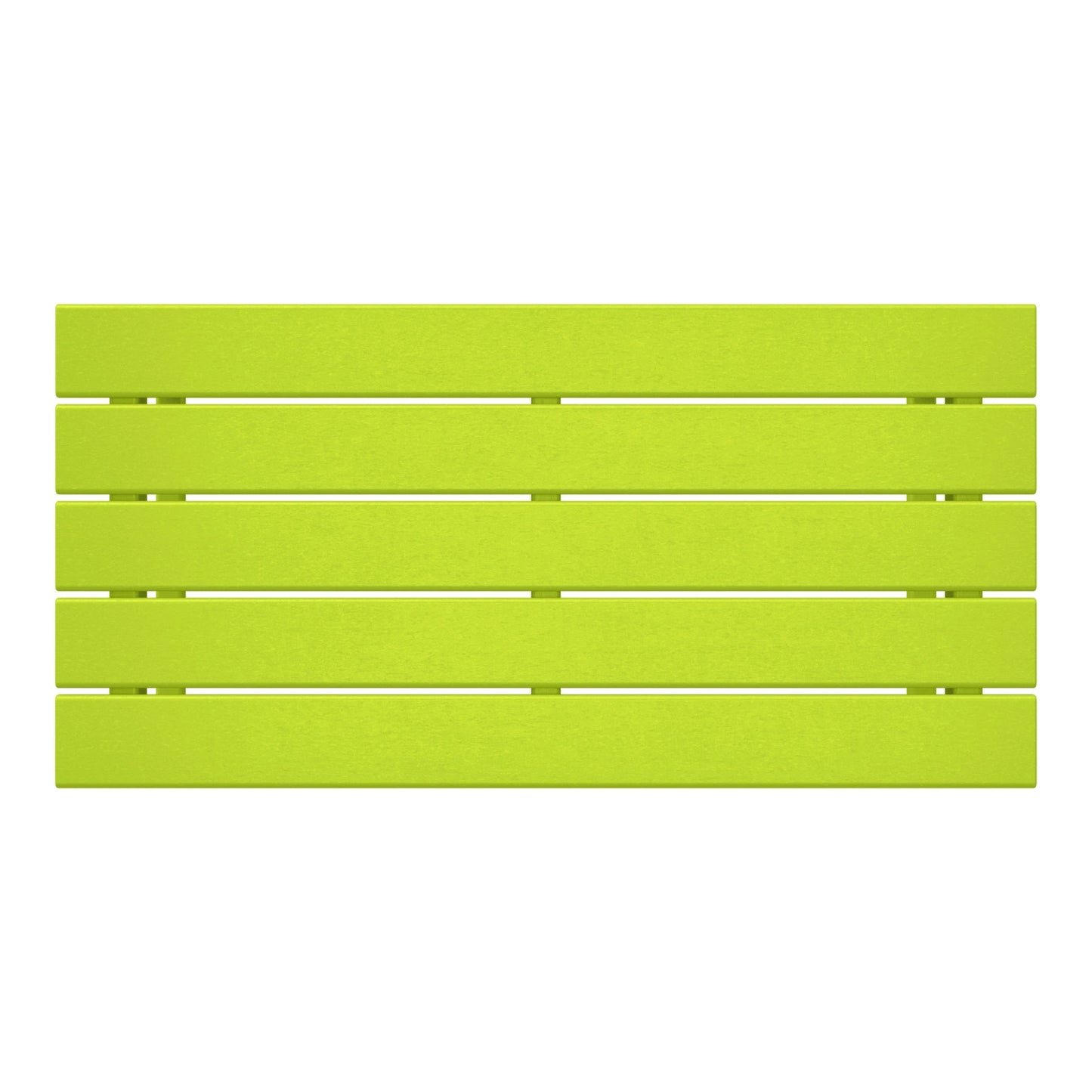 Table basse rectangulaire d'extérieur Polytrends Laguna en PEHD, toutes saisons