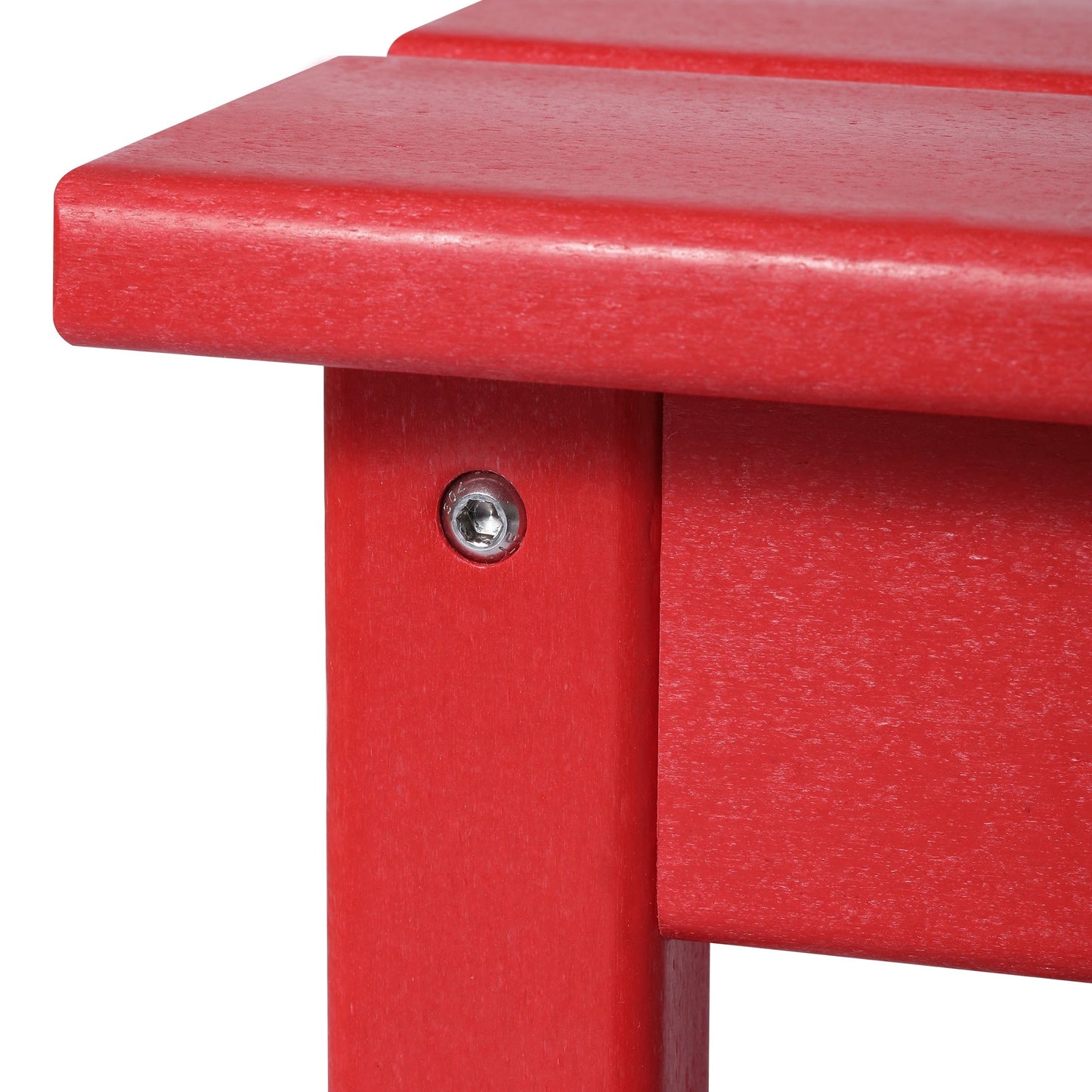 Table basse rectangulaire d'extérieur Polytrends Laguna en PEHD, toutes saisons