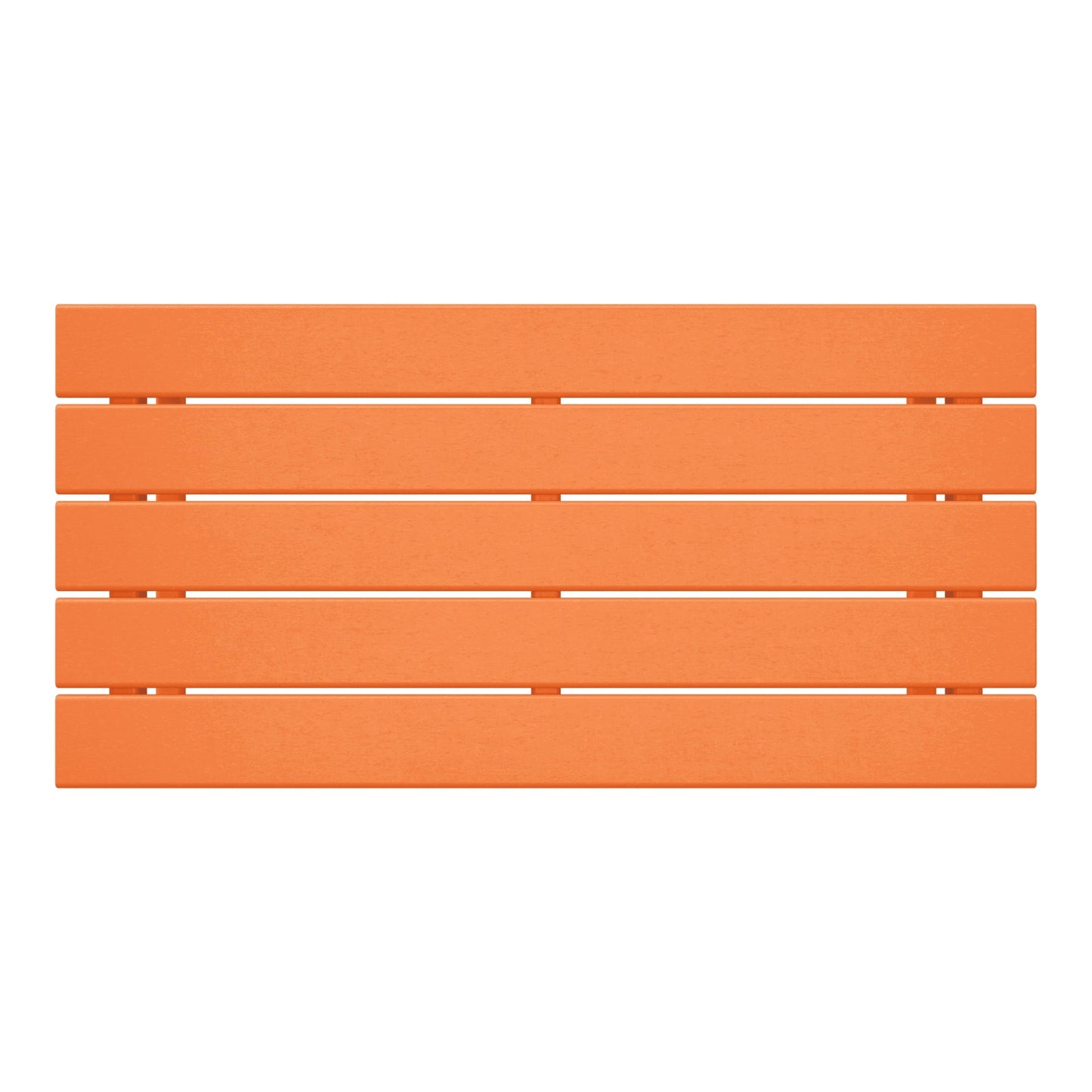 Table basse rectangulaire d'extérieur Polytrends Laguna en PEHD, toutes saisons