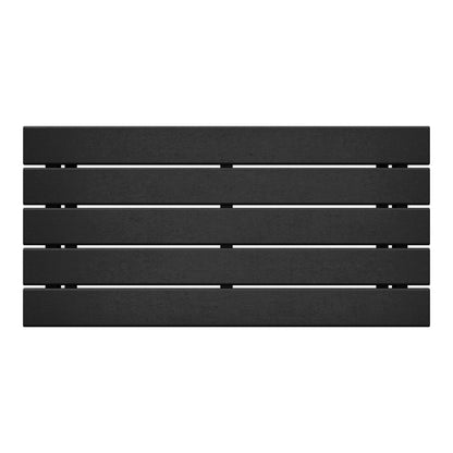 Table basse rectangulaire d'extérieur Polytrends Laguna en PEHD, toutes saisons