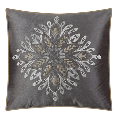 Ensemble de couette 6 pièces en jacquard médaillon Summerfield de Porch &amp; Den