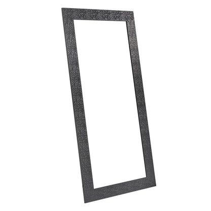 Miroir vertical pleine longueur à motif mosaïque haut de gamme - Miroir d'habillage complet sur pied, incliné ou autoportant