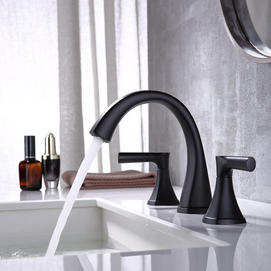 Robinet de lavabo SpotShield pour salle de bain à large diffusion Proox 8 avec ensemble de vidange