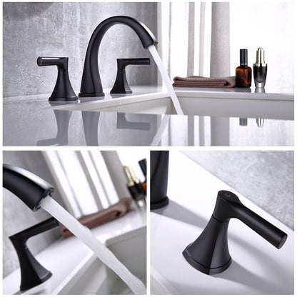 Robinet de lavabo SpotShield pour salle de bain à large diffusion Proox 8 avec ensemble de vidange