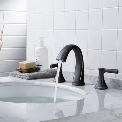 Robinet de lavabo SpotShield pour salle de bain à large diffusion Proox 8 avec ensemble de vidange