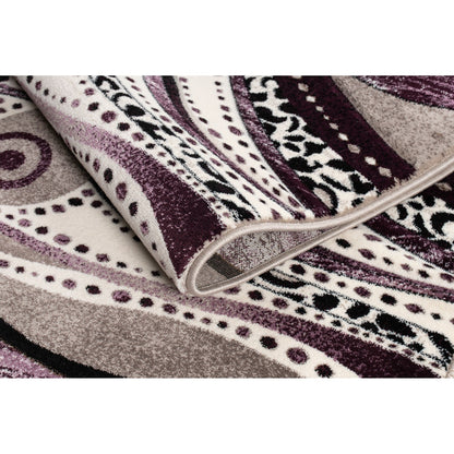 Tapis Rhodes Collection Abstract Swirl