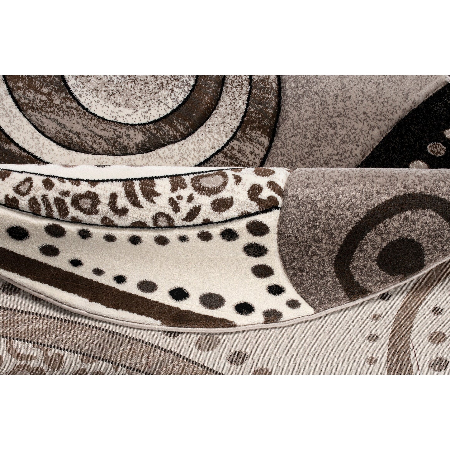 Tapis Rhodes Collection Abstract Swirl