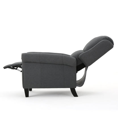 Fauteuil inclinable en cuir PU ultra-confortable Roomfitters, fauteuil inclinable luxueux pour salon ou chambre à coucher