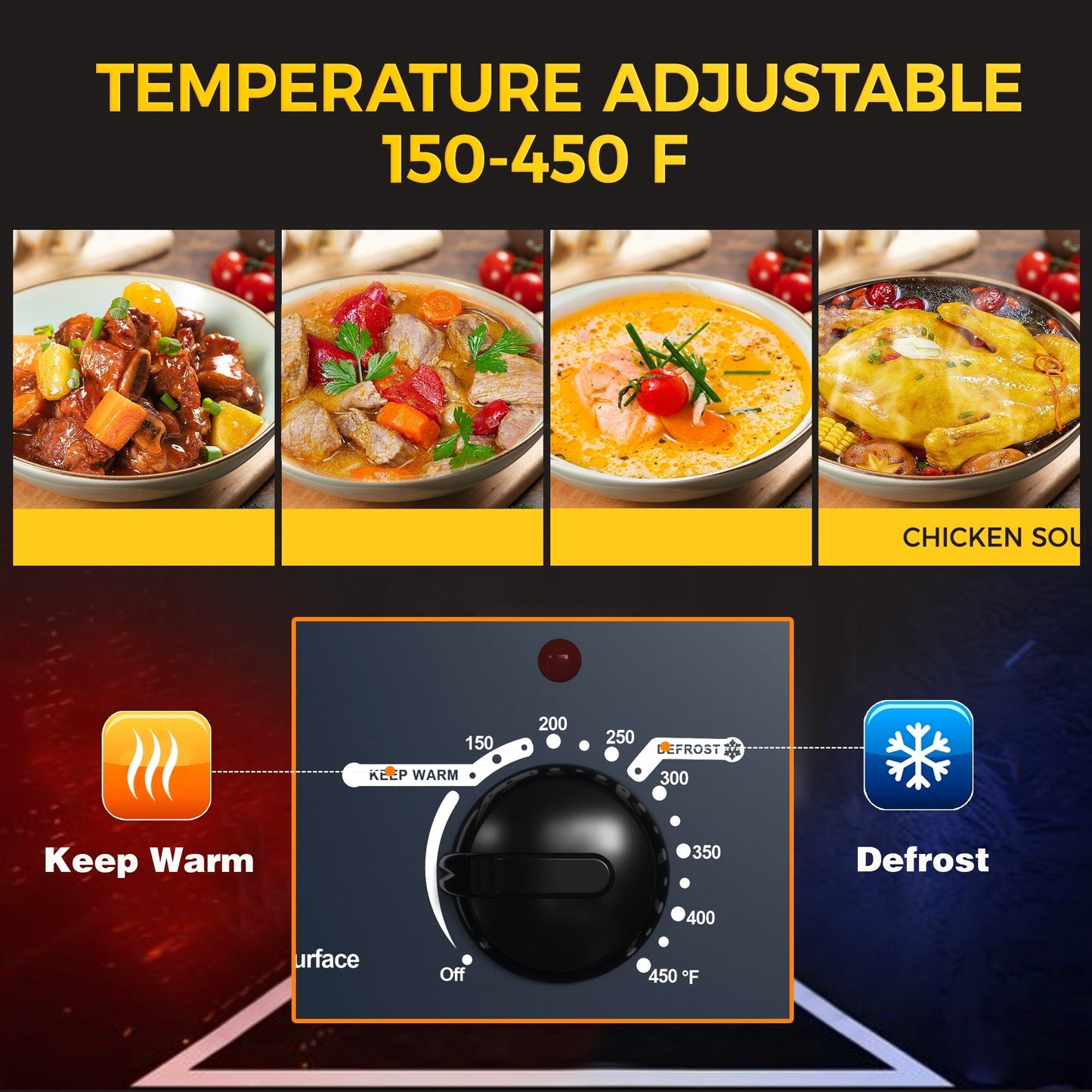 Four à rôtir Royalcraft avec plateau amovible