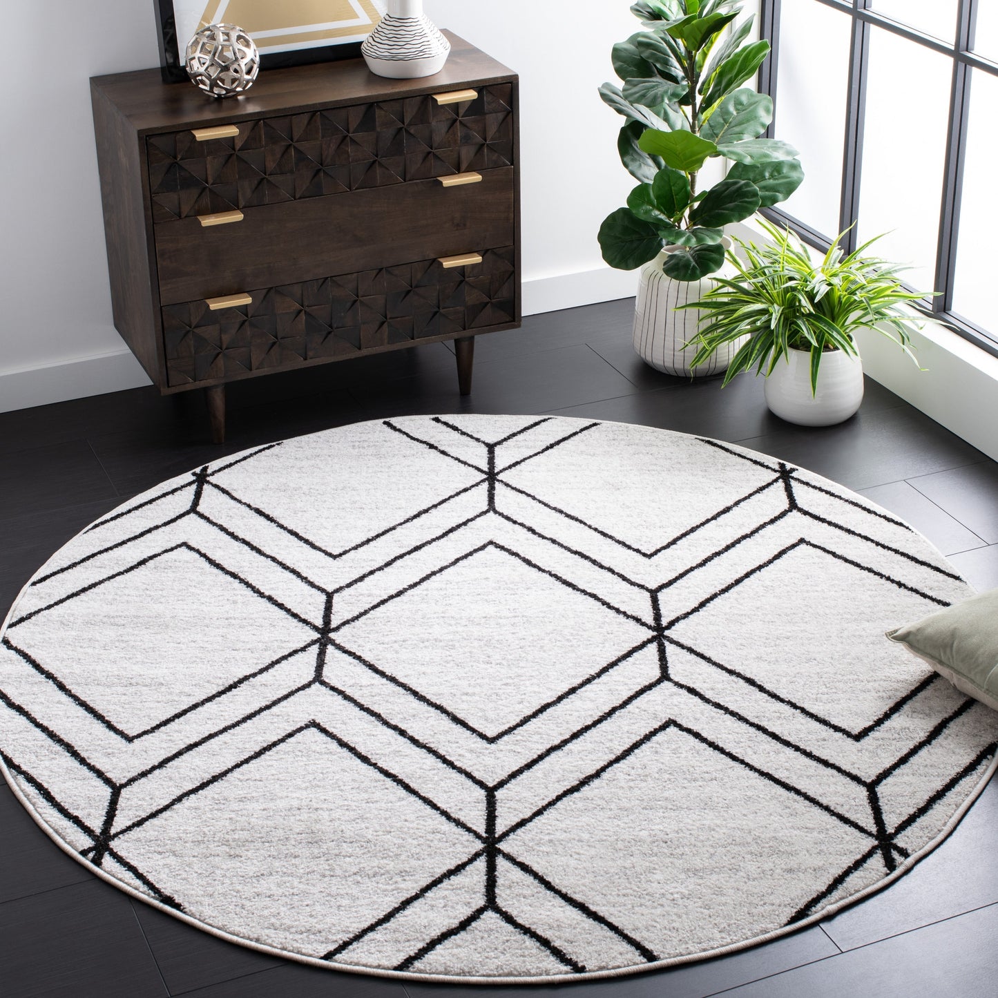 Tapis géométrique moderne SAFAVIEH Adirondack Juvelina