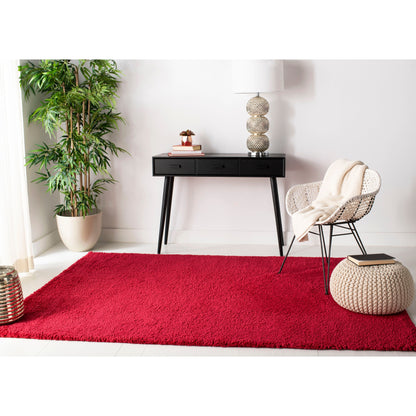 Tapis SAFAVIEH August Wilhelma Shag uni de 3 cm d'épaisseur