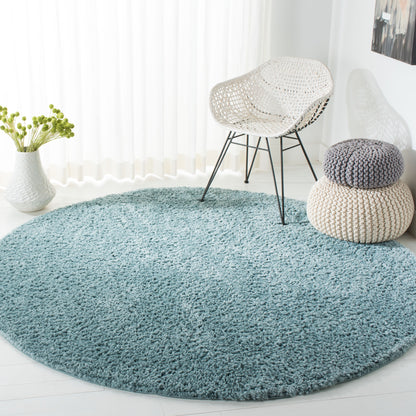 Tapis SAFAVIEH August Wilhelma Shag uni de 3 cm d'épaisseur