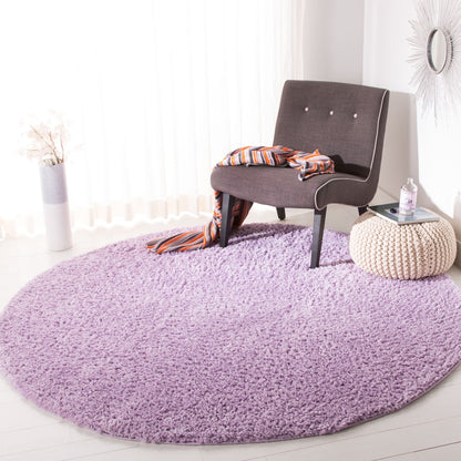 Tapis SAFAVIEH August Wilhelma Shag uni de 3 cm d'épaisseur